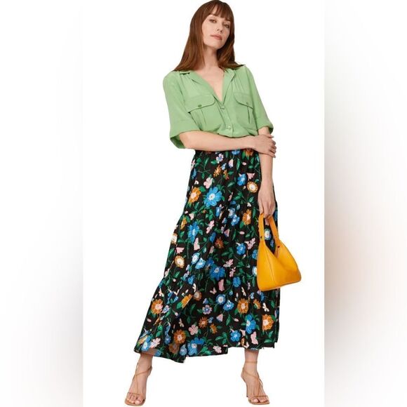 Kate Spade New York Floral Garden Skirt Size Small - Picture 1 of 7